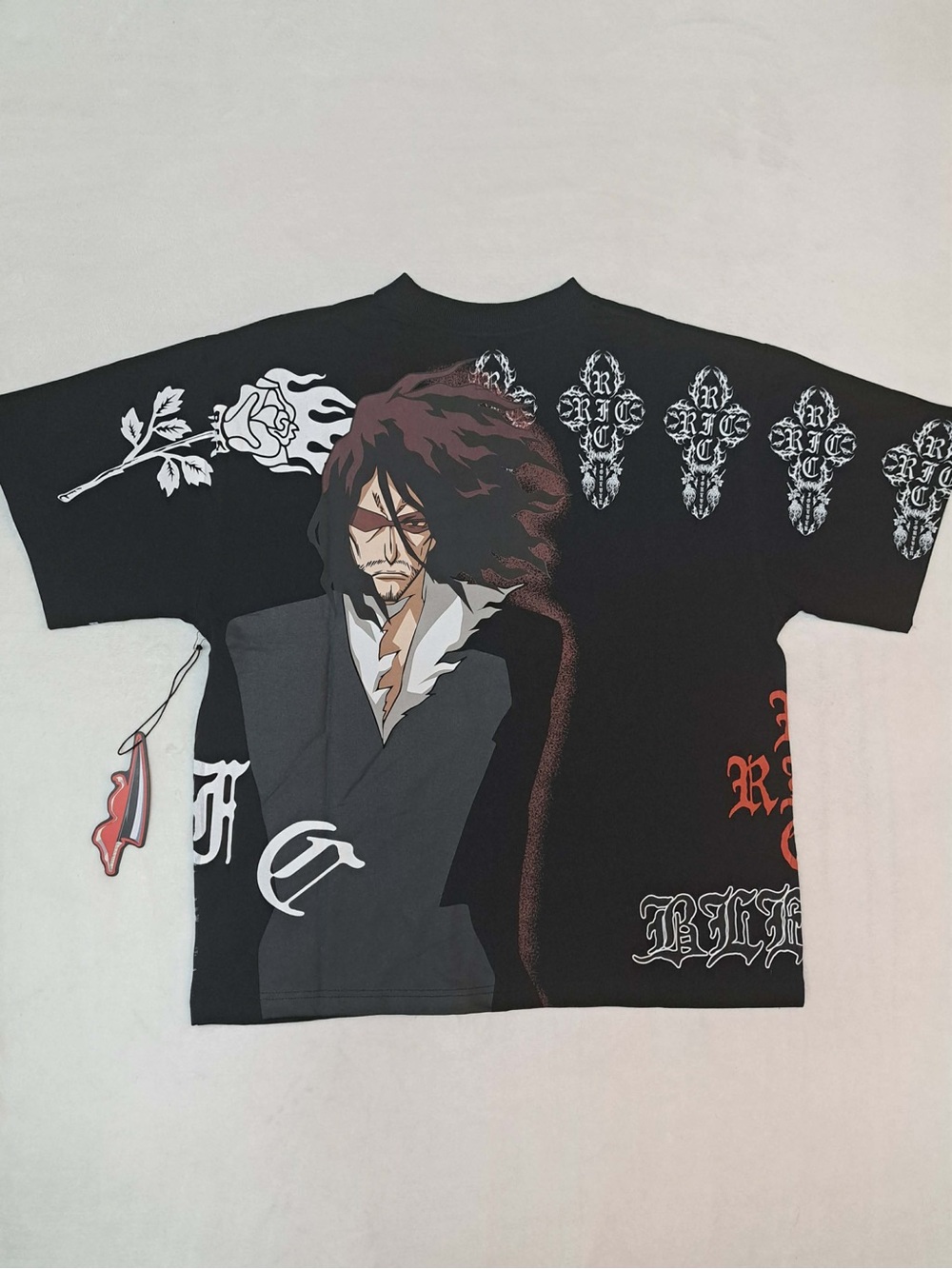 Civil Regime x Bleach oversized t-shirt x Kenpachi Zaraki - Oversized SMALL